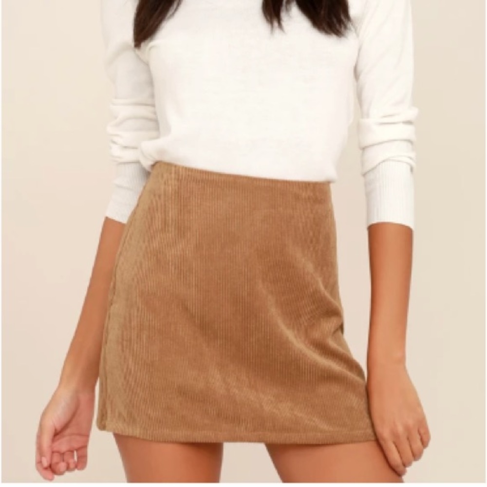 Corduroy skirt